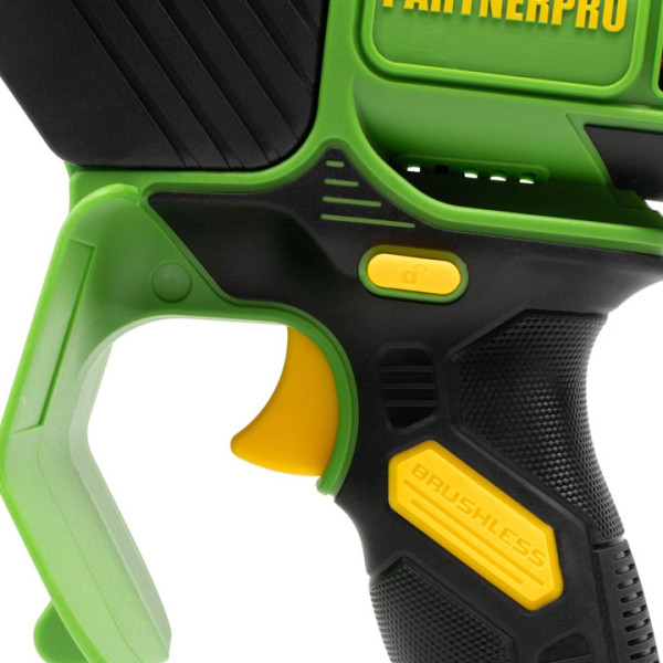 Верижен трион PARTNERRO PPBS-84 8''/20см,20V/4Ah, зарядно, куфар