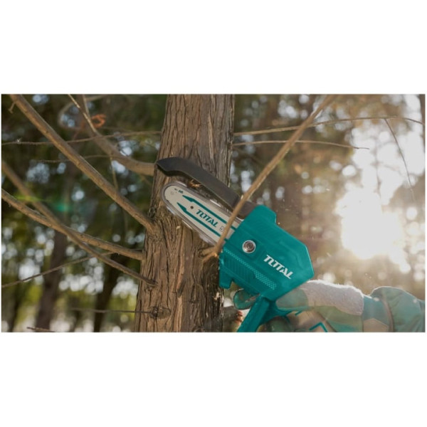 Акумулаторен верижен трион TOTAL MINI, 13 cm, без батерия