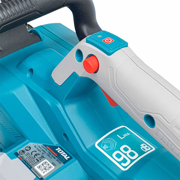 Акумулаторен верижен трион TOTAL Industrial, 12", 20 V, без батерия