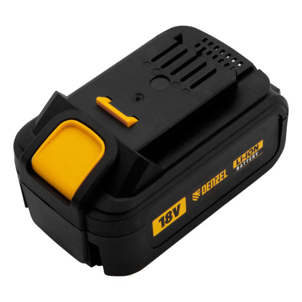 Акумулаторен ъглошлайф DENZEL BLG-IB-18-02, Li-ion, 18 V, 3 Ah, 115 мм,безчетков 