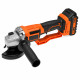 Ъглошлайф PREMIUM HD HD20, 20V 2Ah, диаметър 115