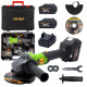 Акумулаторен ъглошлайф PROCRAFT PGA20, 20 V, 2 батерии