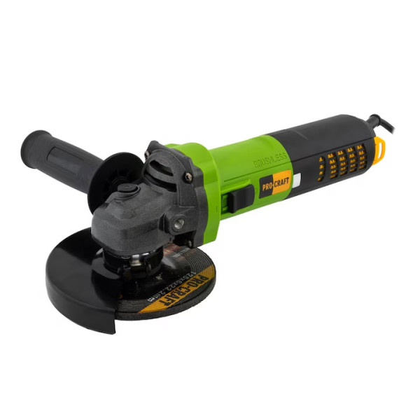 Безчетков ъглошлайф PROCRAFT PW2200,1100W, 125мм