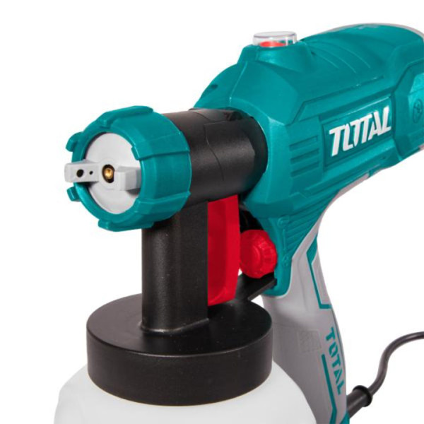 Електрически пистолет за боядисване TOTAL Industrial, 450W, 0.38 L/min