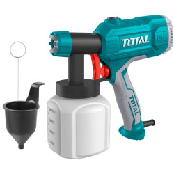 Електрически пистолет за боядисване TOTAL Industrial, 450W, 0.38 L/min