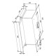 Аспиратор AMICA OTP6243BG, Черен