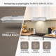 Абсорбатор SAMUS SM62A ECO+, 60см