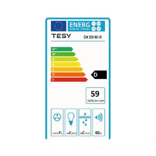 Аспиратор TESY CH2001T60IX