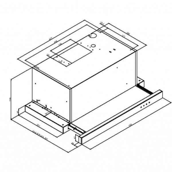 Аспиратор TESY SL401 TB