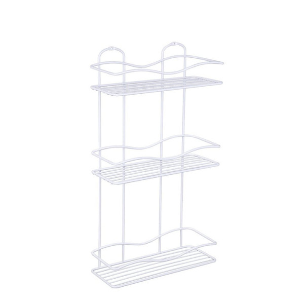 Поставка за баня TEKNO TEL BK-013W, 3 нива, Бяла