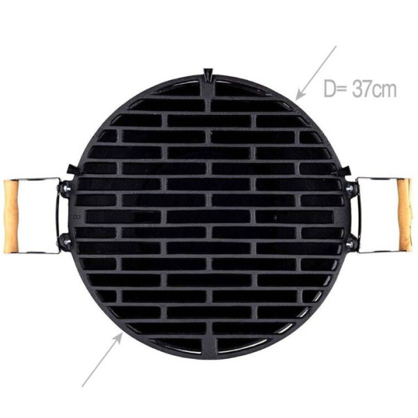 Чугунено барбекю MUHLER BMQ-632, 37хН48см