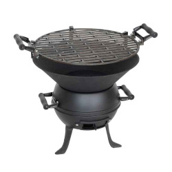 Чугунено барбекю ELITE BBQ-630, Дървени въглища