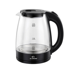 Електрическа Кана Elekom  ЕК-1800G, 2л стъкло