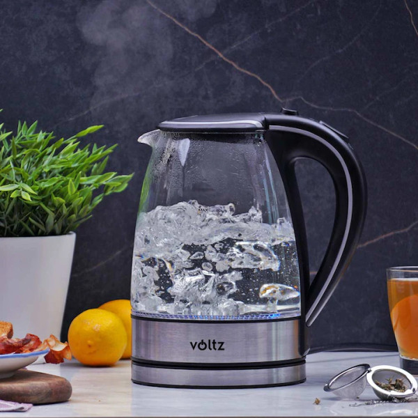 Електрическа кана Voltz V51230E,Стъклена 1,7л