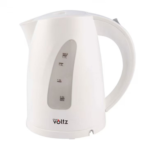 Електрическа кана Oliver Voltz OV51230B, 2200W,1.7л, Бял