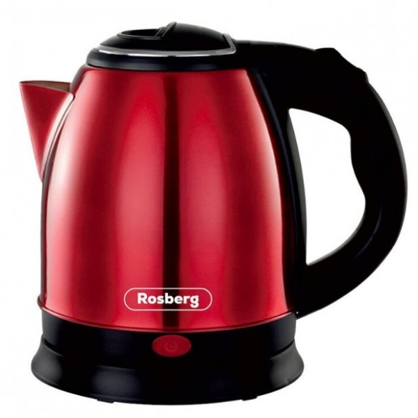 Електрическа кана Rosberg  R51230JR, ЧЕРВЕНА
