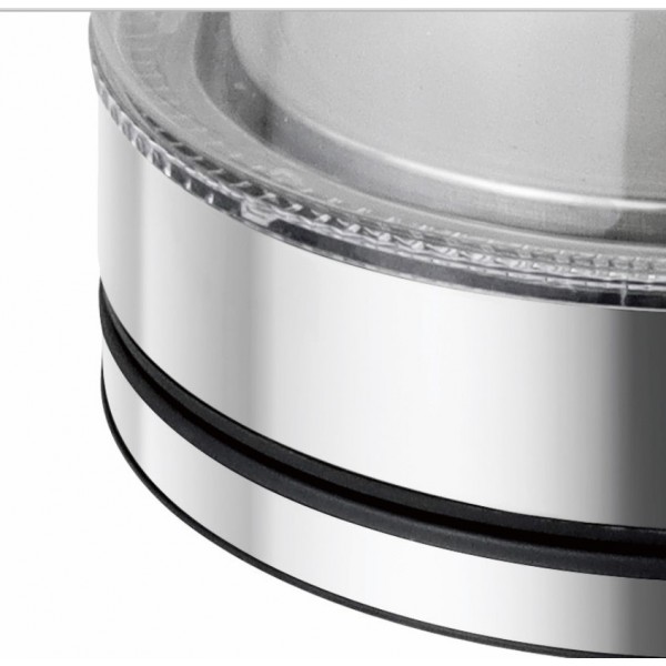 Електрическа кана с филтър за чай Rosberg R51230R, Стъклена