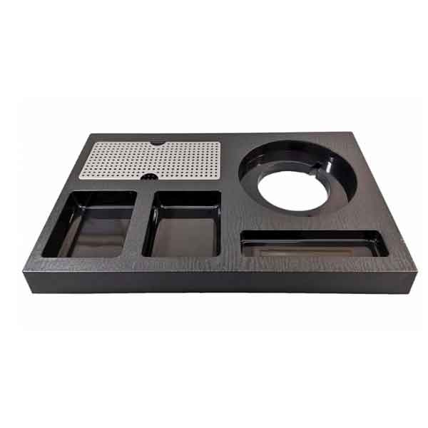 Електрическа кана Rosberg с  поднос R51230O