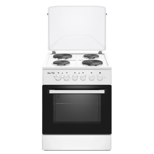 Готварска печка Elite FSEC-0527W, 4Котлона ток, Бял
