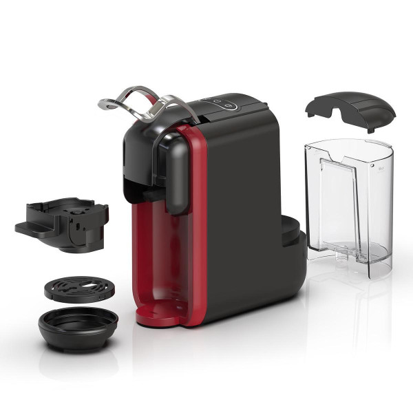 Компактна и стилна машина за еспресо.