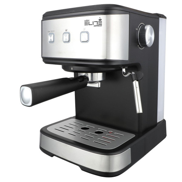 Еспресо машина за мляно кафе и капсули 3в1 Elite CMA-1223, 850W, 15 bar, 1.5l, Инокс
