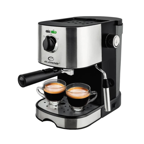 Кафемашина за еспресо и капучино Elekom ЕК-6826