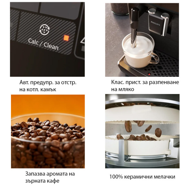 Кафеавтомат еспресо PHILIPS 2200 EP2220/10