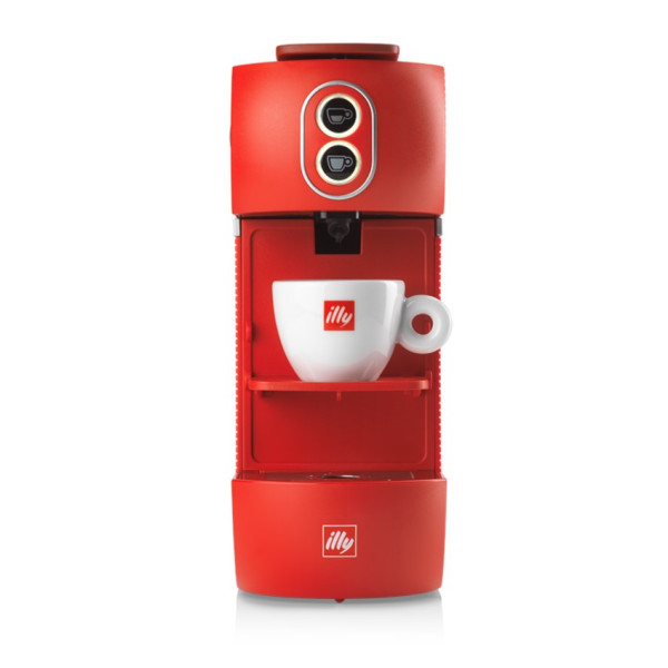 Кафе машина Illy  E.S.E. eспресо червена