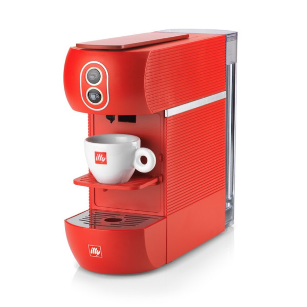 Кафе машина Illy  E.S.E. eспресо червена