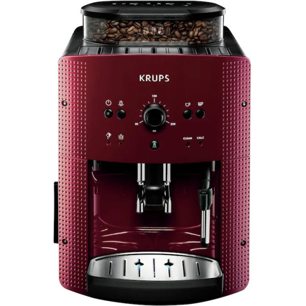 Кафеавтомат Krups Espresseria Automatic EA810770, 15 bar, 1400W, 1.7 л, Червен