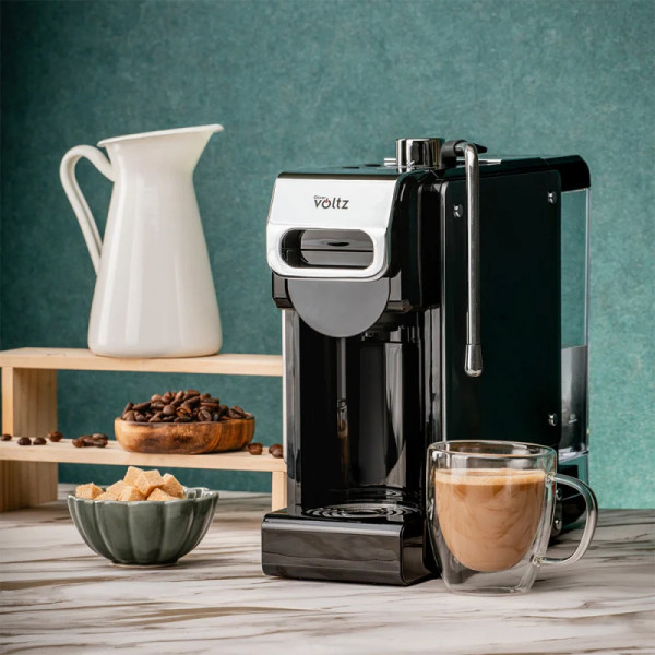 Еспресо машина 8в1 Voltz OV51171N8M за мляно кафе и капсули