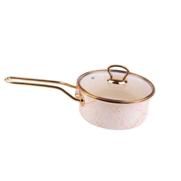 Касерола с капак Goldmann GM 4521-18B Старо злато