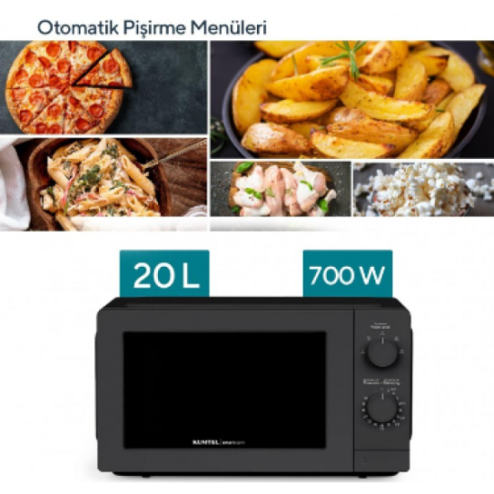 Инверторна микровълнова печка Kumtel Black Smartwave HMIN-05