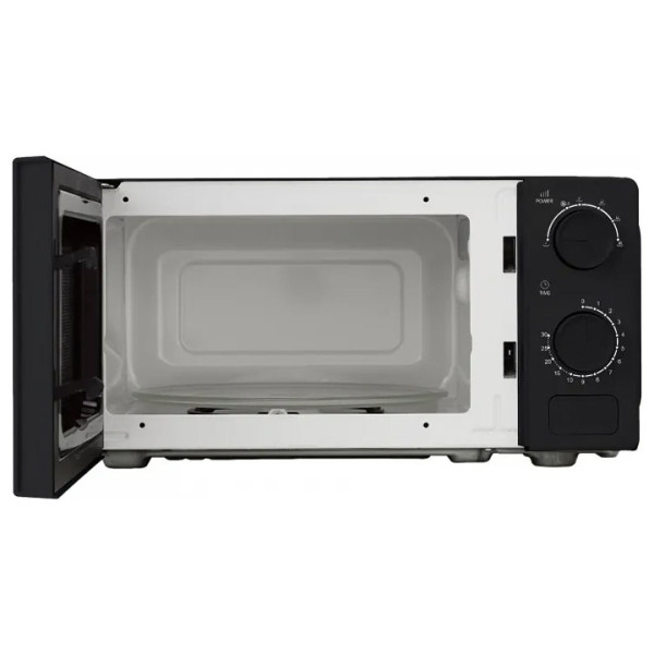 Микровълнова фурна черна KUMTEL HM-20, 600W, 17л, Черен