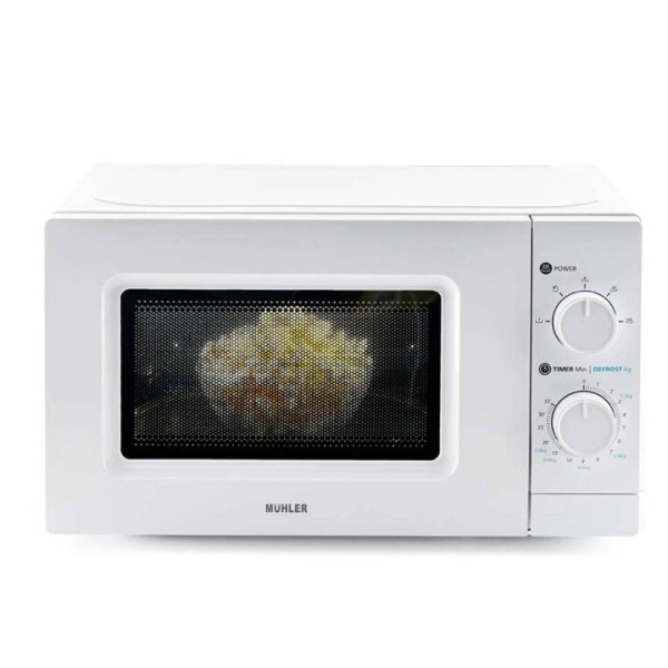 Микровълнова фурна MUHLER MO-5009 20L,бяла, механична