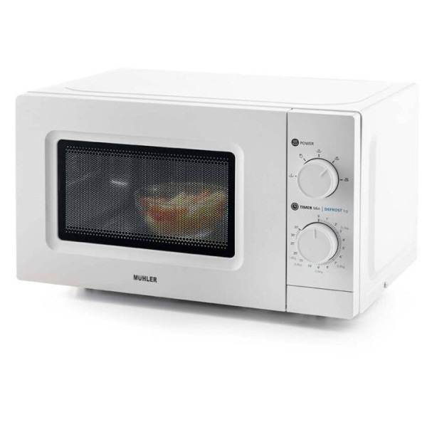 Микровълнова фурна MUHLER MO-5009 20L,бяла, механична
