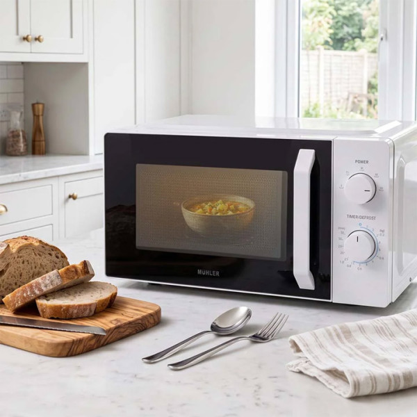 Микровълнова фурна Muhler MO-5051, 20L, 700W, Бяла