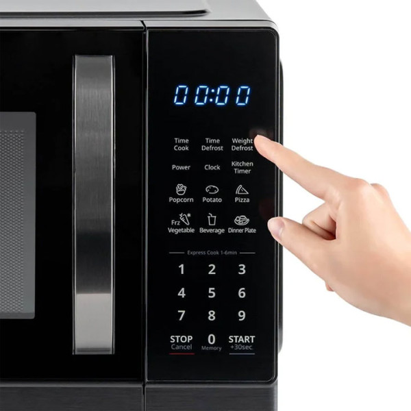Микровълнова фурна MUHLERMO-7059D, 25L, черна дигитална