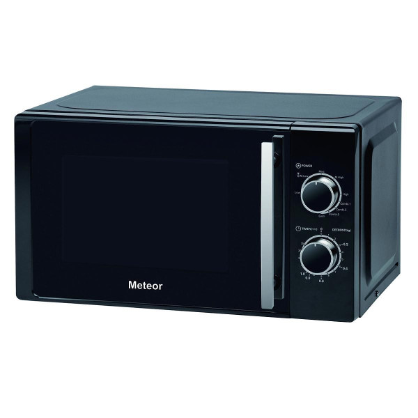 Микровълнова фурна с грил черна