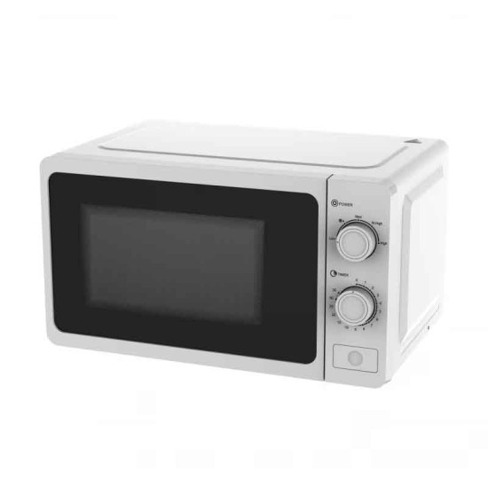 Микровълнова фурна Voltz OV51443B, 700W, 20л., 5степени на мощност, Таймер до 35мин., Размразяване, Бял