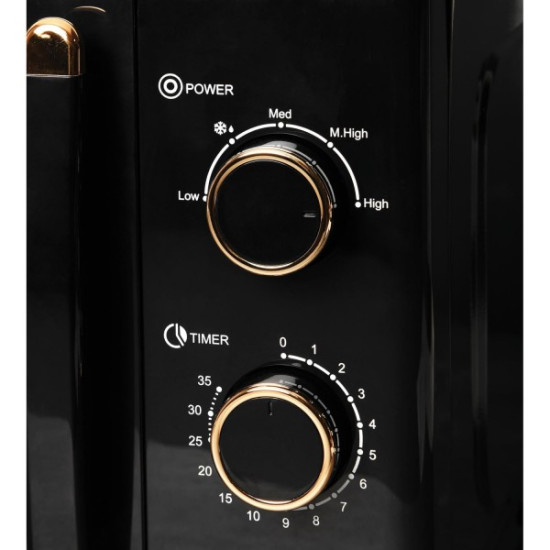 Микровълнова фурна Oliver Voltz OV51443E, Черен