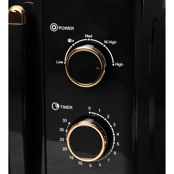 Микровълнова фурна Oliver Voltz OV51443E, Черен