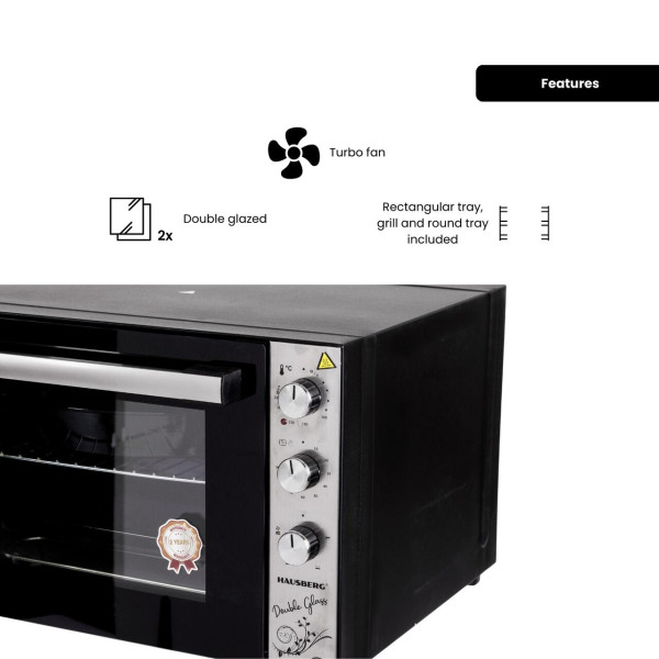 Eлектрическа фурна Hausberg HB-8020