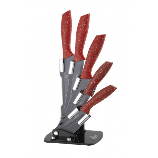 Комплект ножове Bohmann BH 5256 Червен