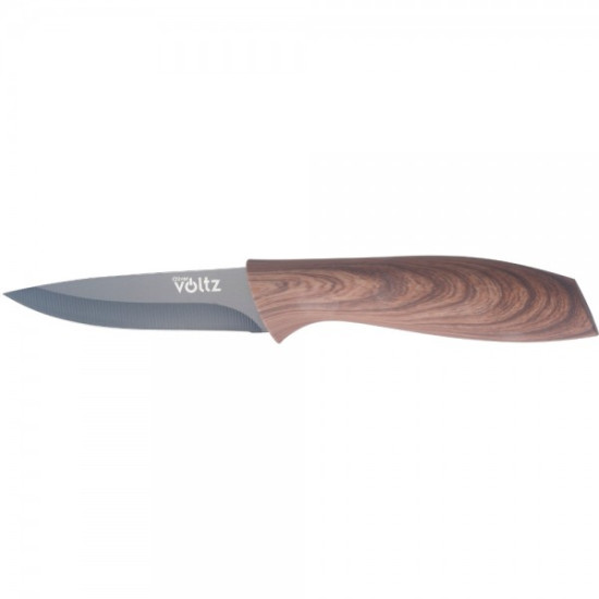 Нож за белене с ергономична дървена дръжка OV51633WP 8.89см