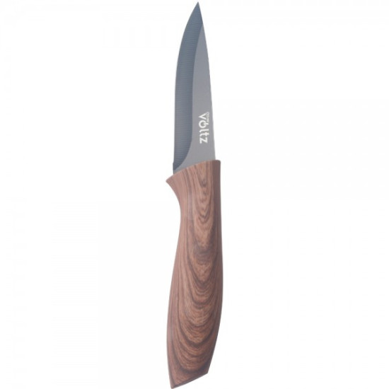 Нож за белене с ергономична дървена дръжка OV51633WP 8.89см