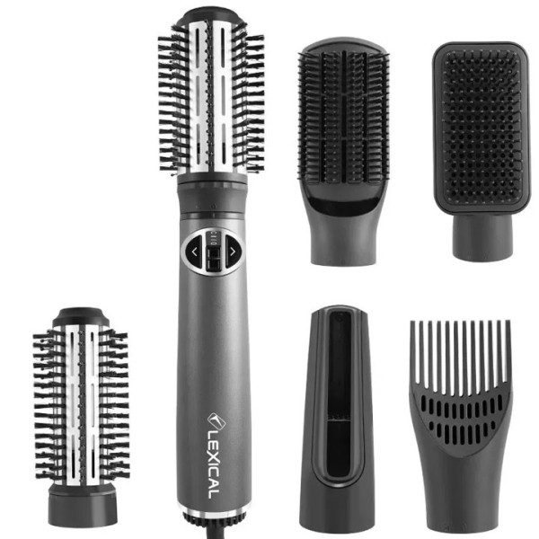 Комплект четки за коса 6 в 1 Lexical LAS-5205, 1000W