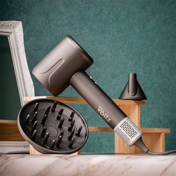 Сешоар Oliver Voltz OV51100Q, 1600W, Сив