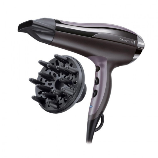 Сешоар с йонизираща функция Remington D5220 Pro Air Turbo с DC мотор с двойно по-дълъг живот спрямо стандартния!