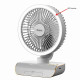 Настолен вентилатор Rosberg R51760L, USB, 5W, 18см, LED